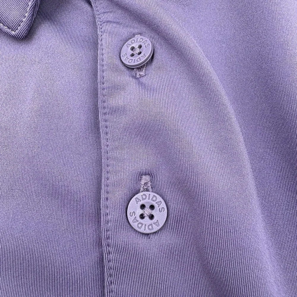 Adidas NWT Mens Polo Shirt XL Tech Purple A514 Golf Primegreen DAMAGED READ